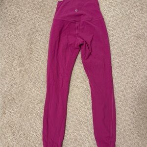 lululemon athletica Vivid Plum Align High-Rise Leggings